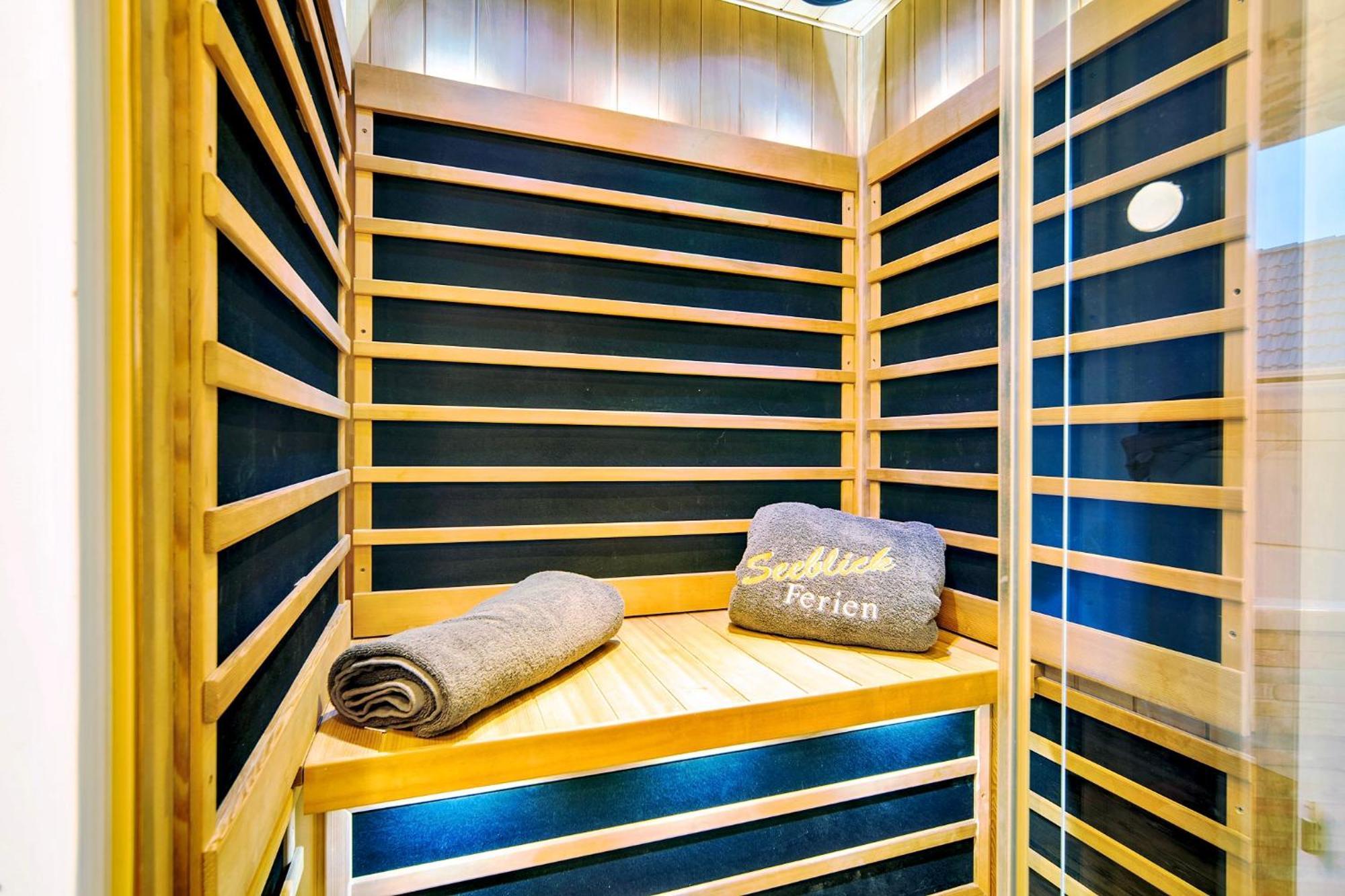 Ferienhaus Lieblingsplatz By Seeblick Ferien Oro, Direkte Wasserlage,Sauna,Kamin Ольпениц Экстерьер фото